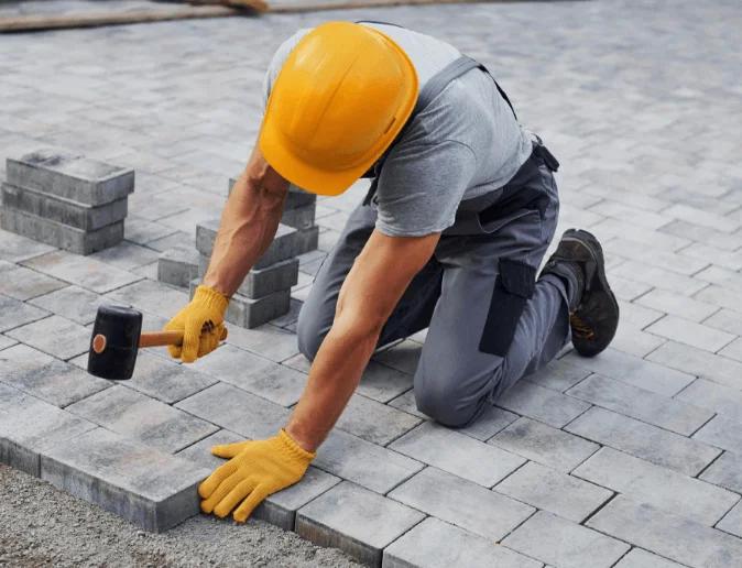 Pavimentação com Pavers